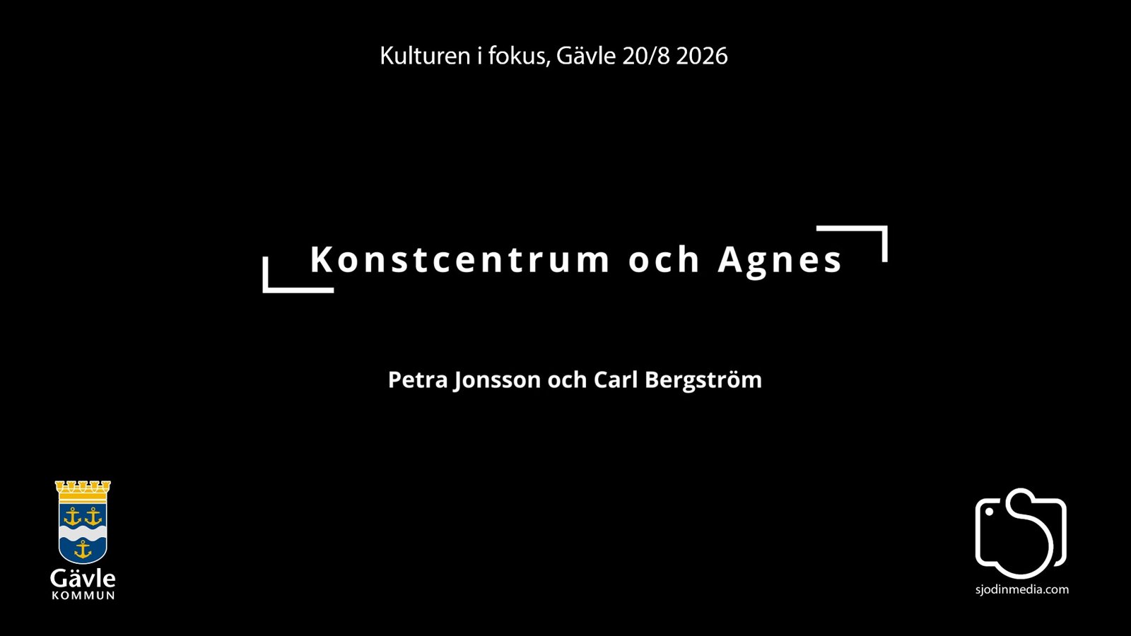 Startbild för filmen Gävle Konstcentrum och Agnes Kulturhus